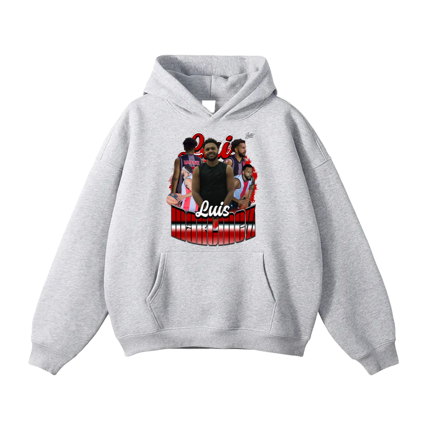 Luis Martinez Oversize Fleeced Hoodie