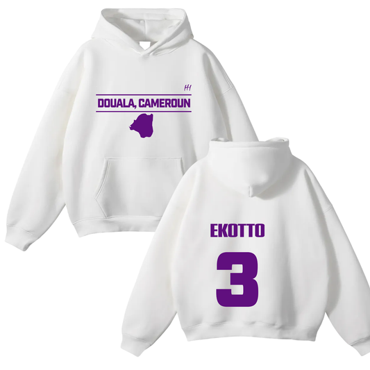 Ekotto Nelle Charles Oversize Fleeced Hoodie