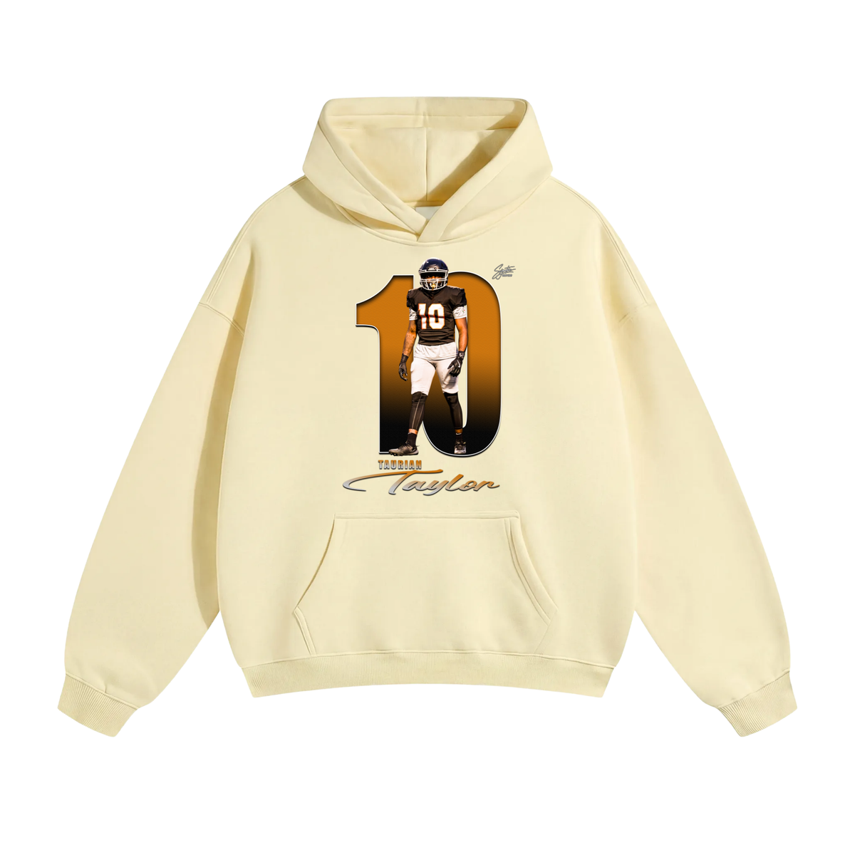 Taurian Taylor Oversize Fleeced Hoodie