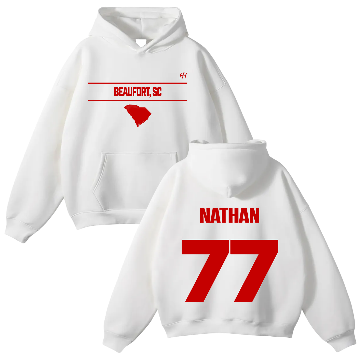 Nathan Chavarria Byrne Oversize Fleeced Hoodie
