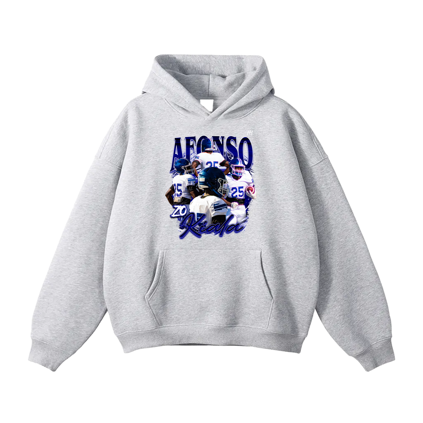 Afonso Kiala Oversize Fleeced Hoodie