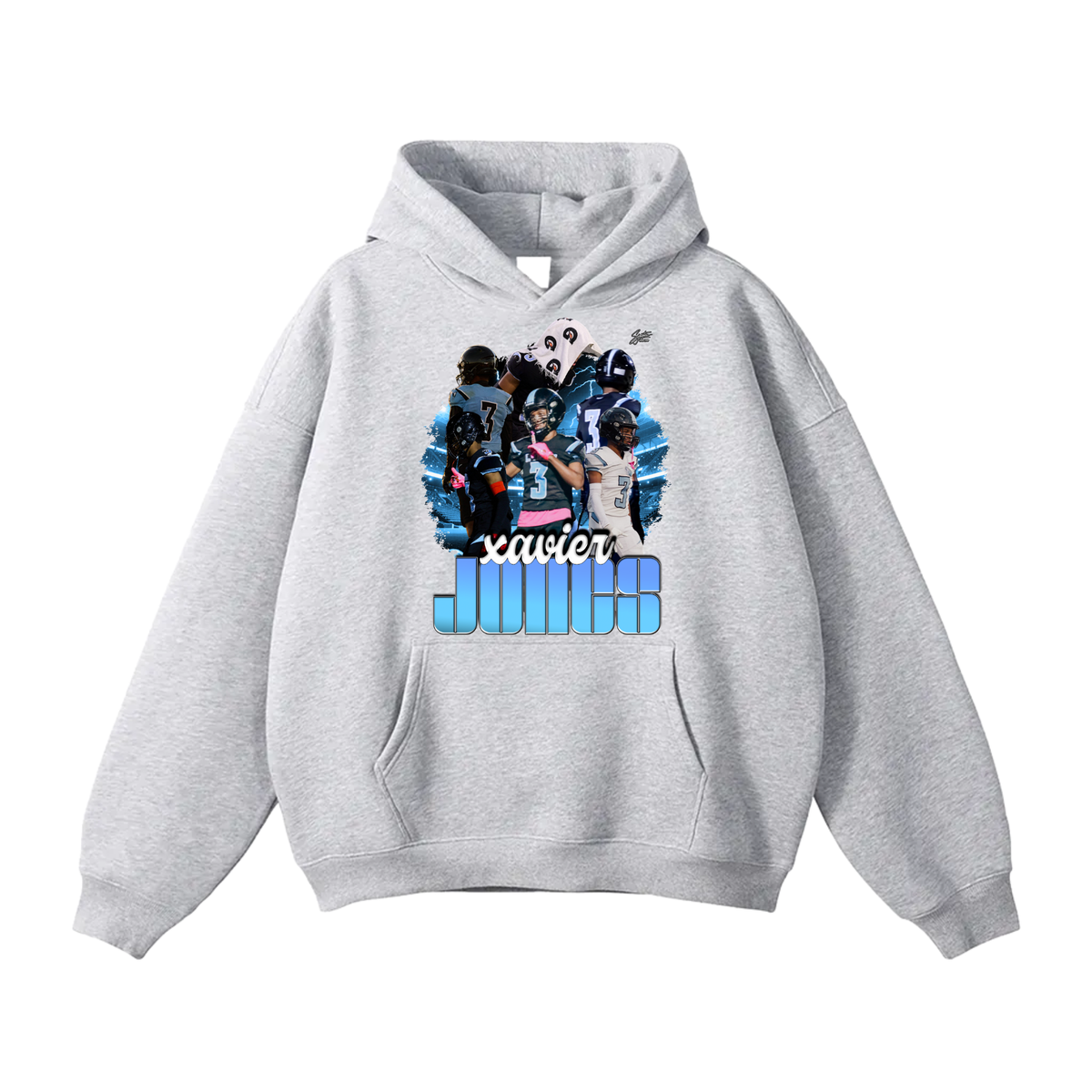 Xavier Jones Oversize Fleeced Hoodie