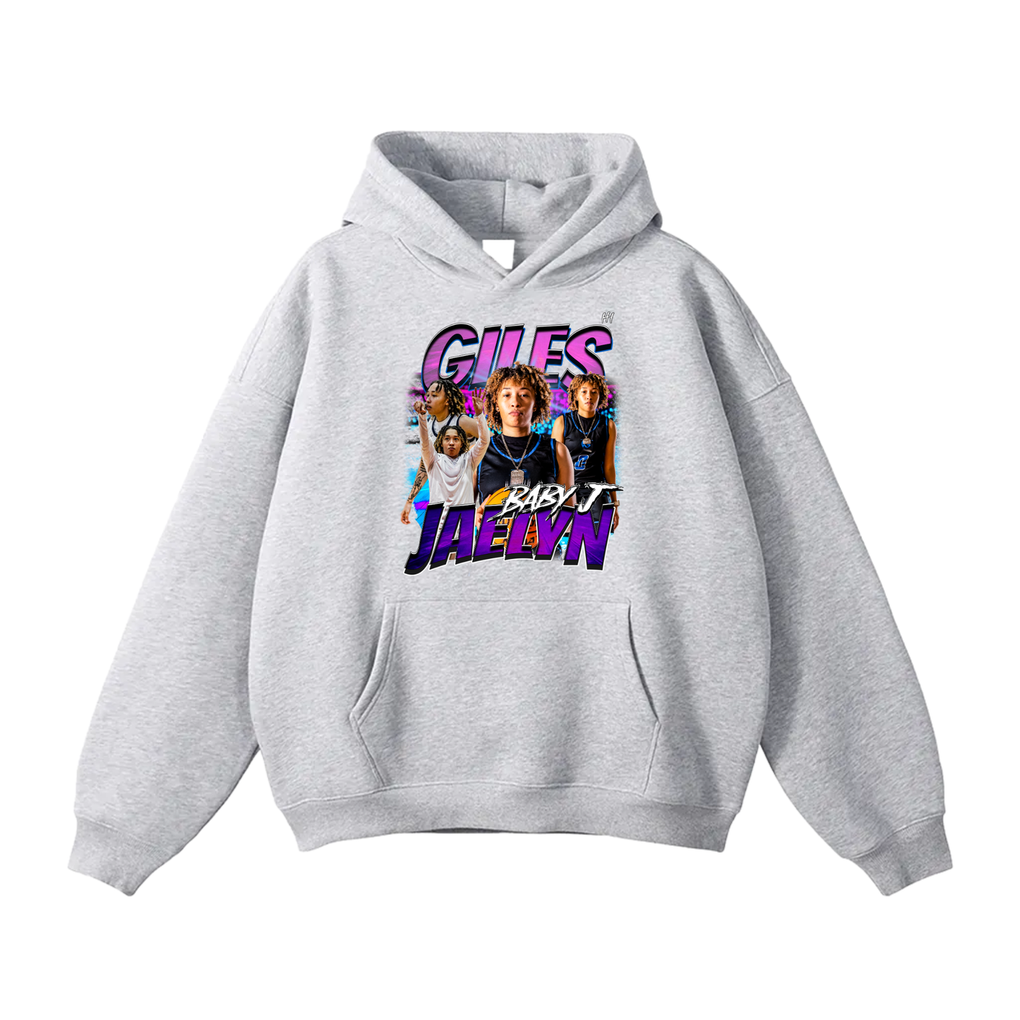 Jaelyn Giles Oversize Fleeced Hoodie