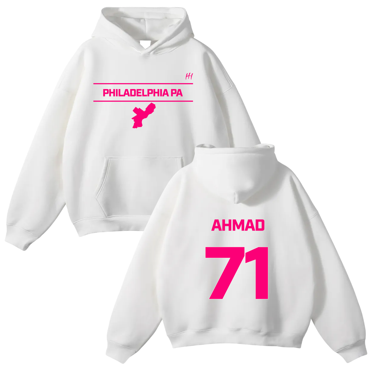 Ahmad Gilbert Jr Oversize Fleeced Hoodie