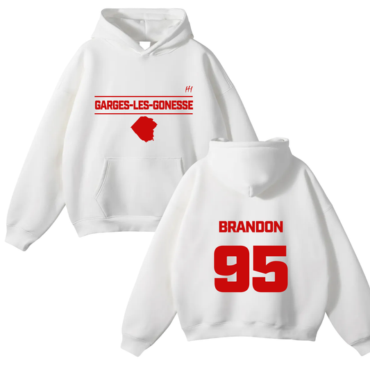 Brandon Kabuya Mpoyi Oversize Fleeced Hoodie
