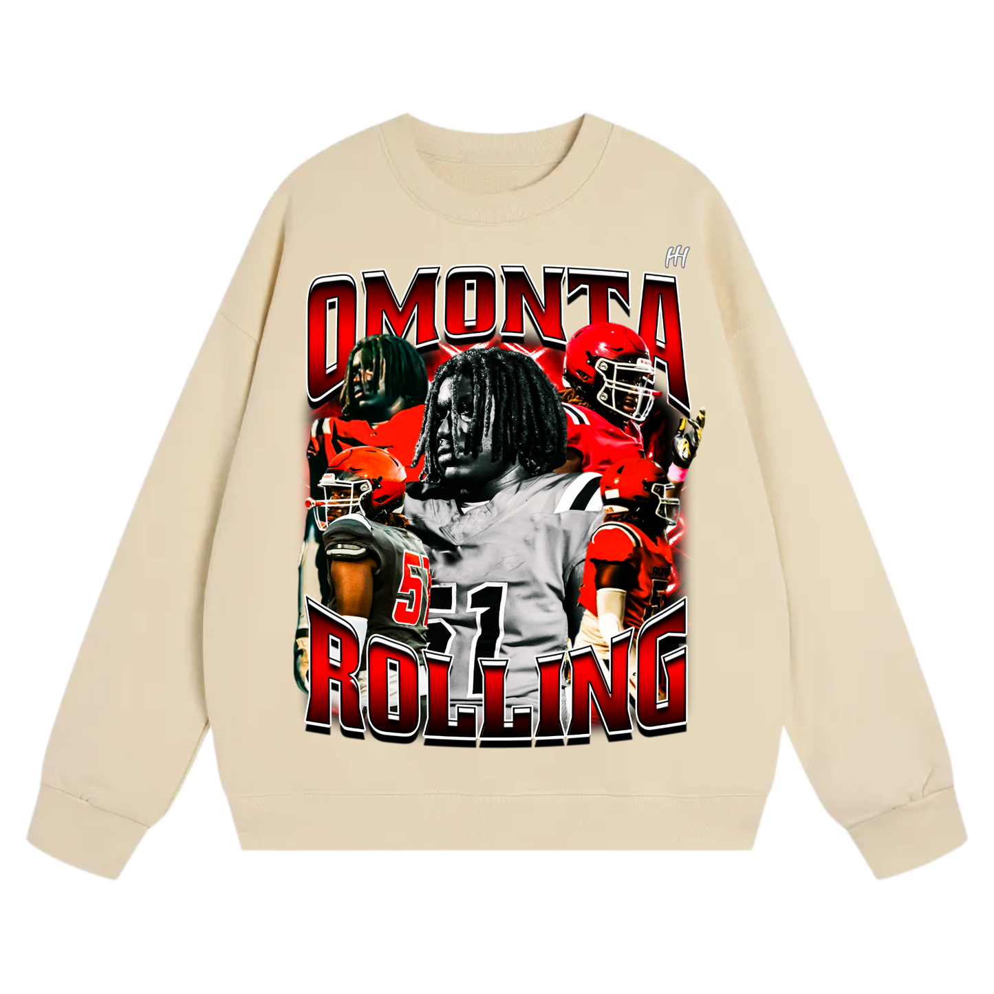 Omonta rolling Heavyweight Crewneck Sweatshirt