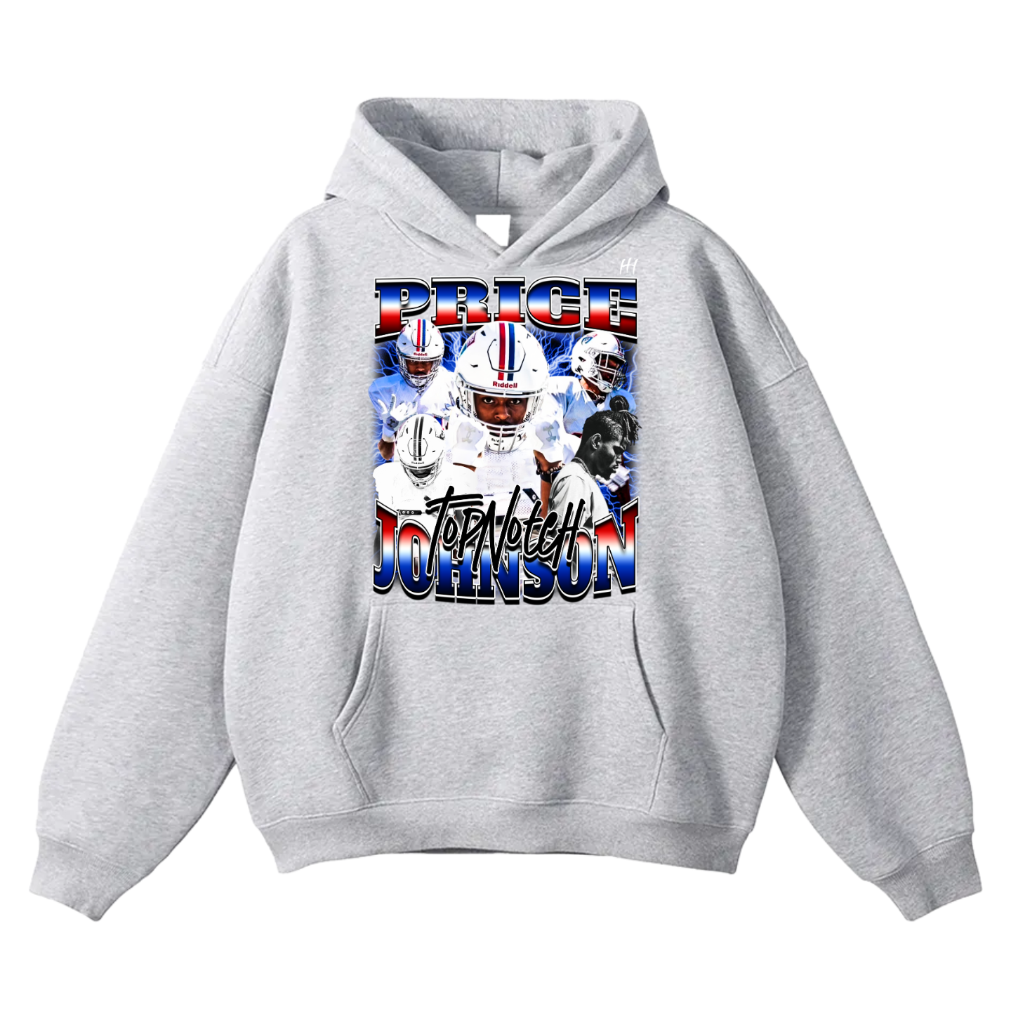 Price Johnson Oversize Fleeced Hoodie