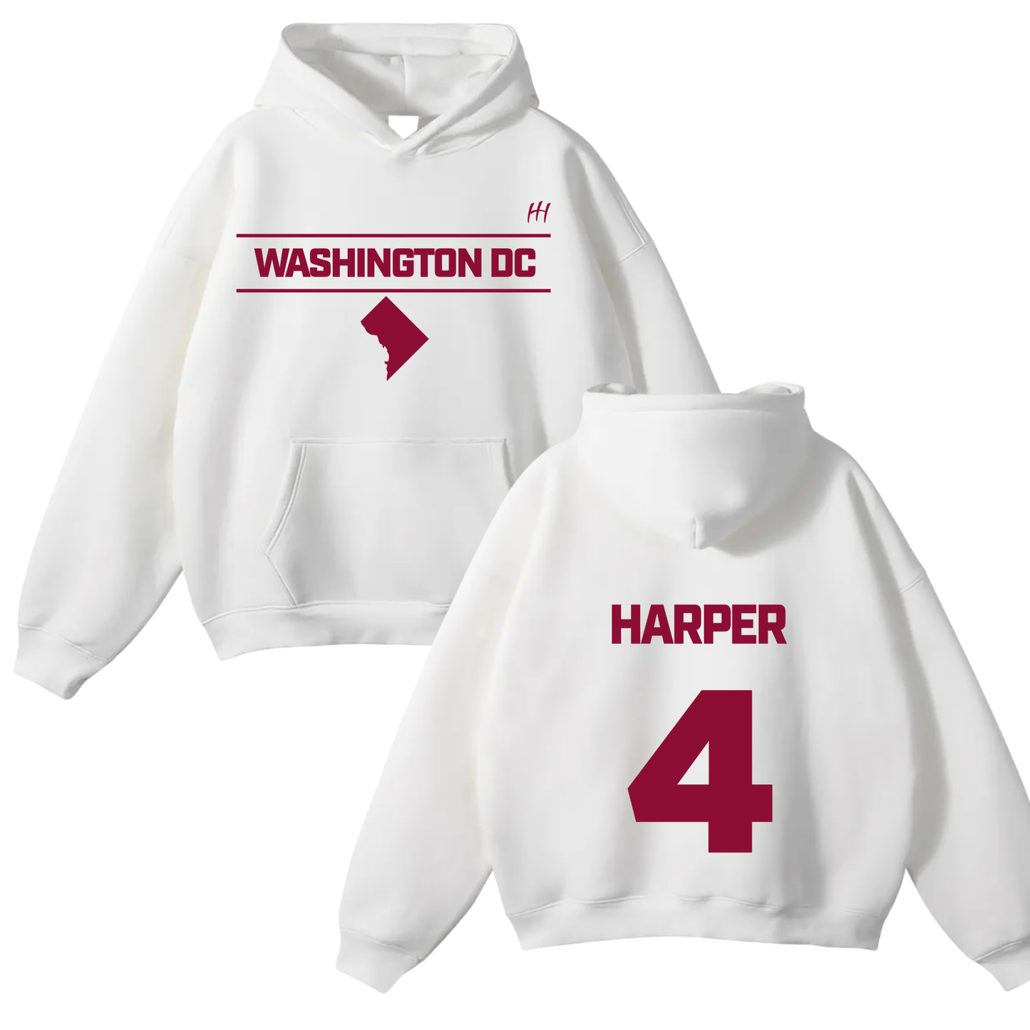Harper Lewis Oversize Fleeced Hoodie