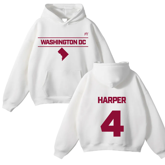 Harper Lewis Oversize Fleeced Hoodie