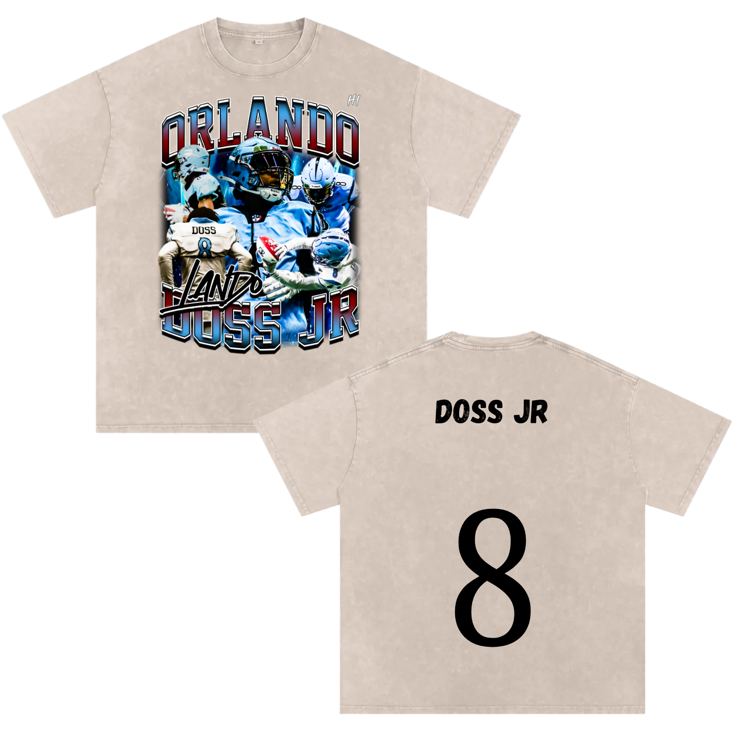 Orlando Doss Jr Heavyweight Oversized T-shirt