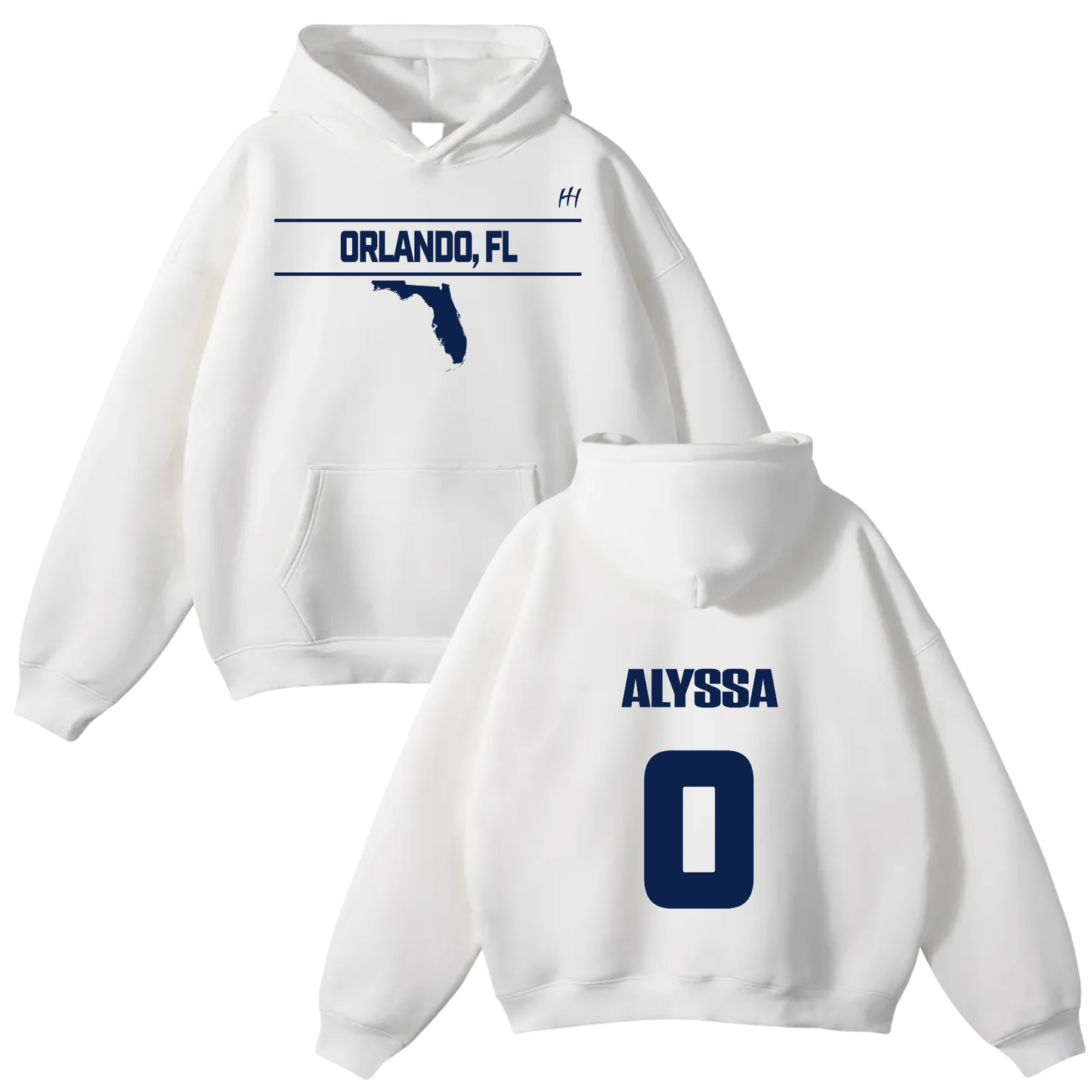 Alyssa Saavedra Oversize Fleeced Hoodie