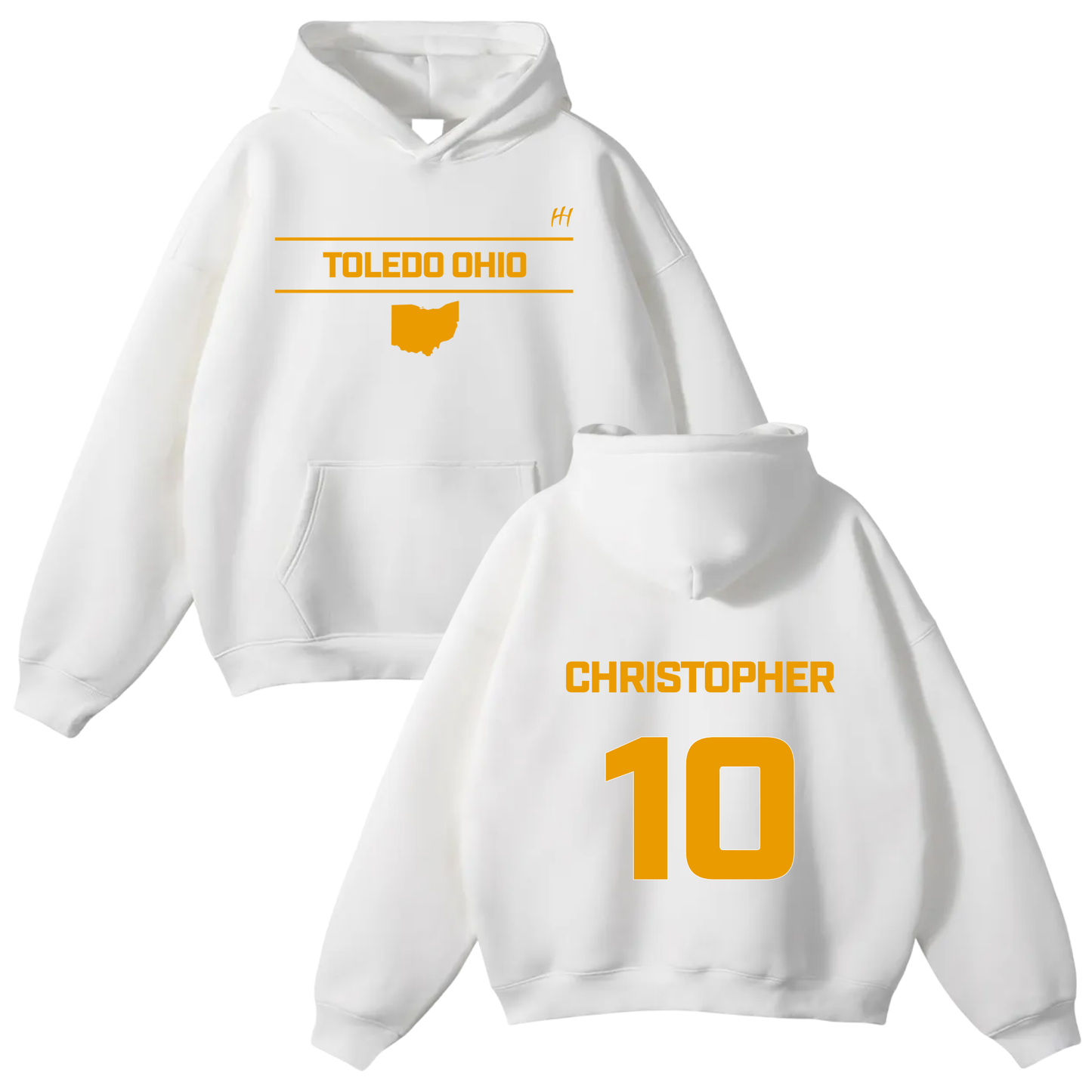 Christopher Savage Jr Oversize Fleeced Hoodie