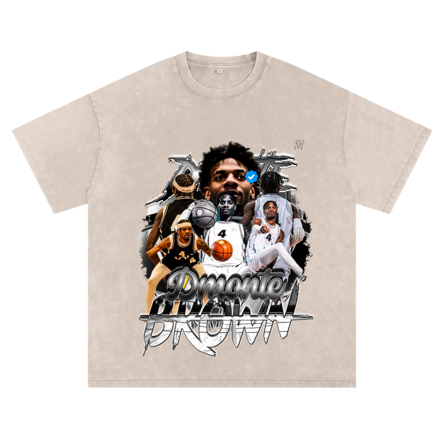 Dmonte Brown Oversize T-shirt