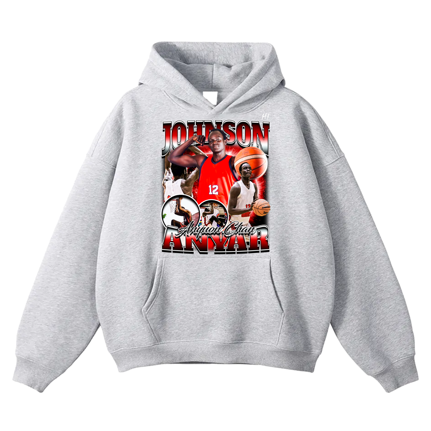 Johnson Anyuon Chan Anyar Oversize Fleeced Hoodie