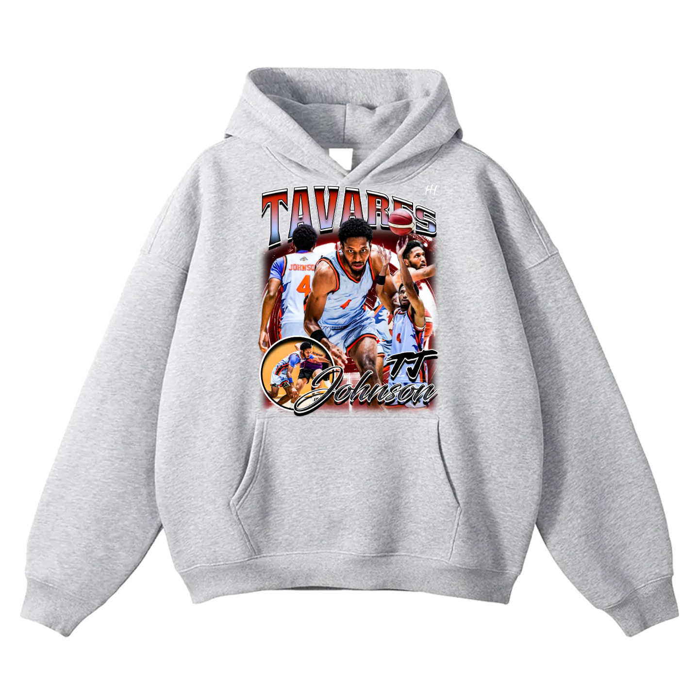 Tavares Johnson Oversize Fleeced Hoodie