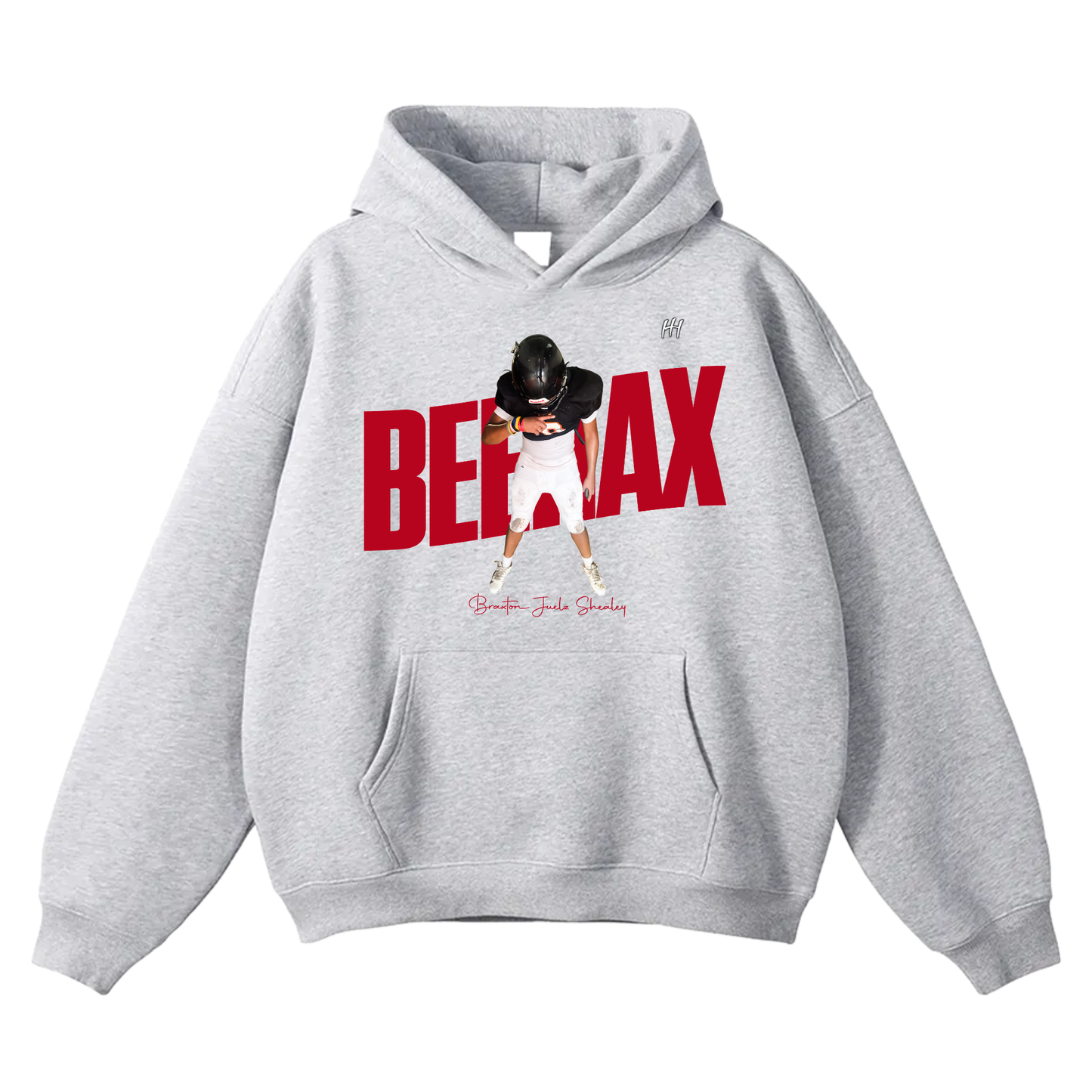 Braxton Juelz Shealey Oversize Fleeced Hoodie