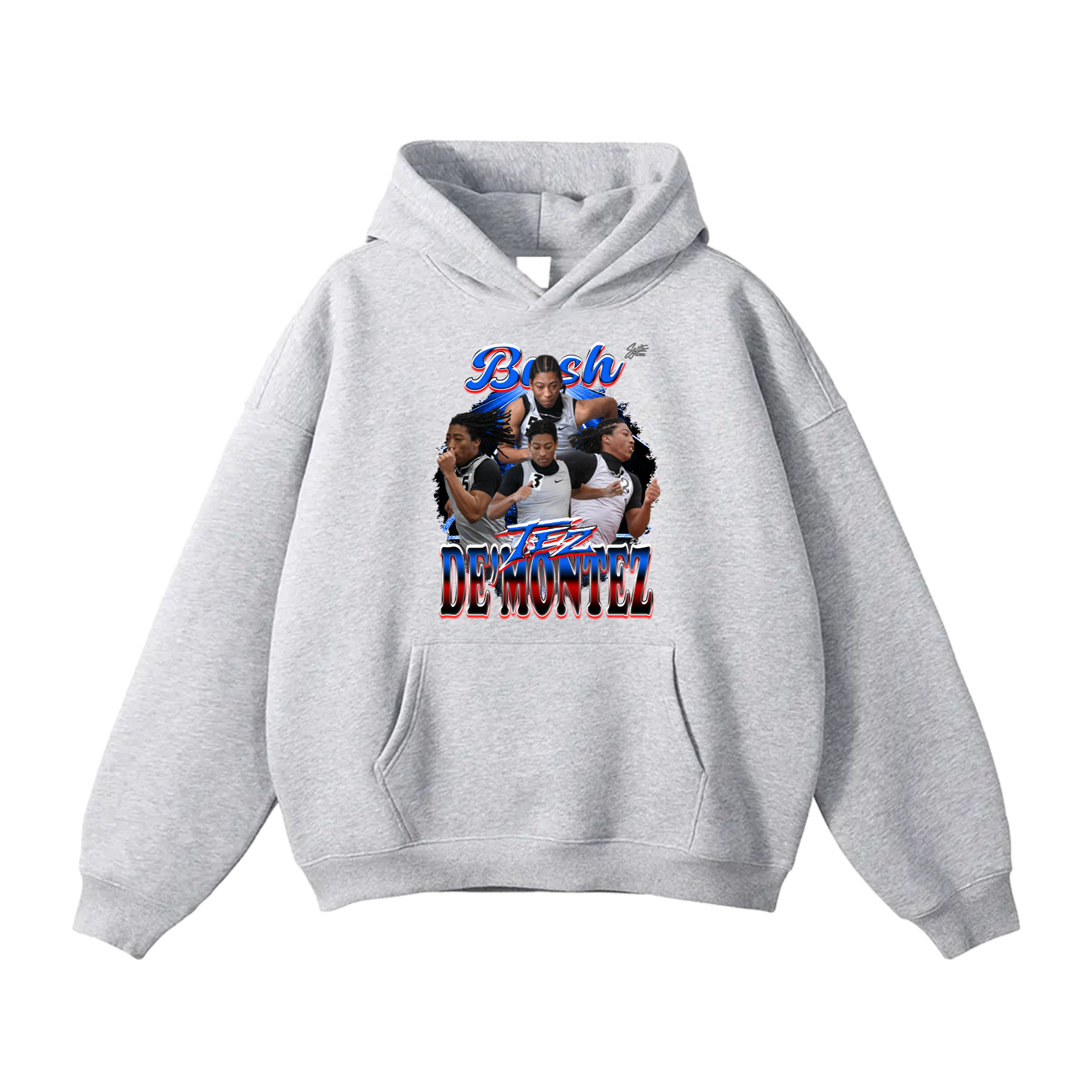 De’Montez Bush Oversize Fleeced Hoodie