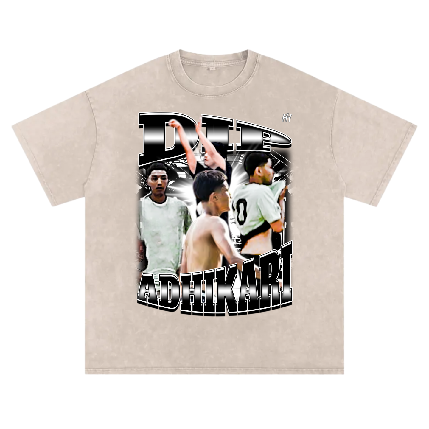 Dip Adhikari  Heavyweight Oversized T-shirt