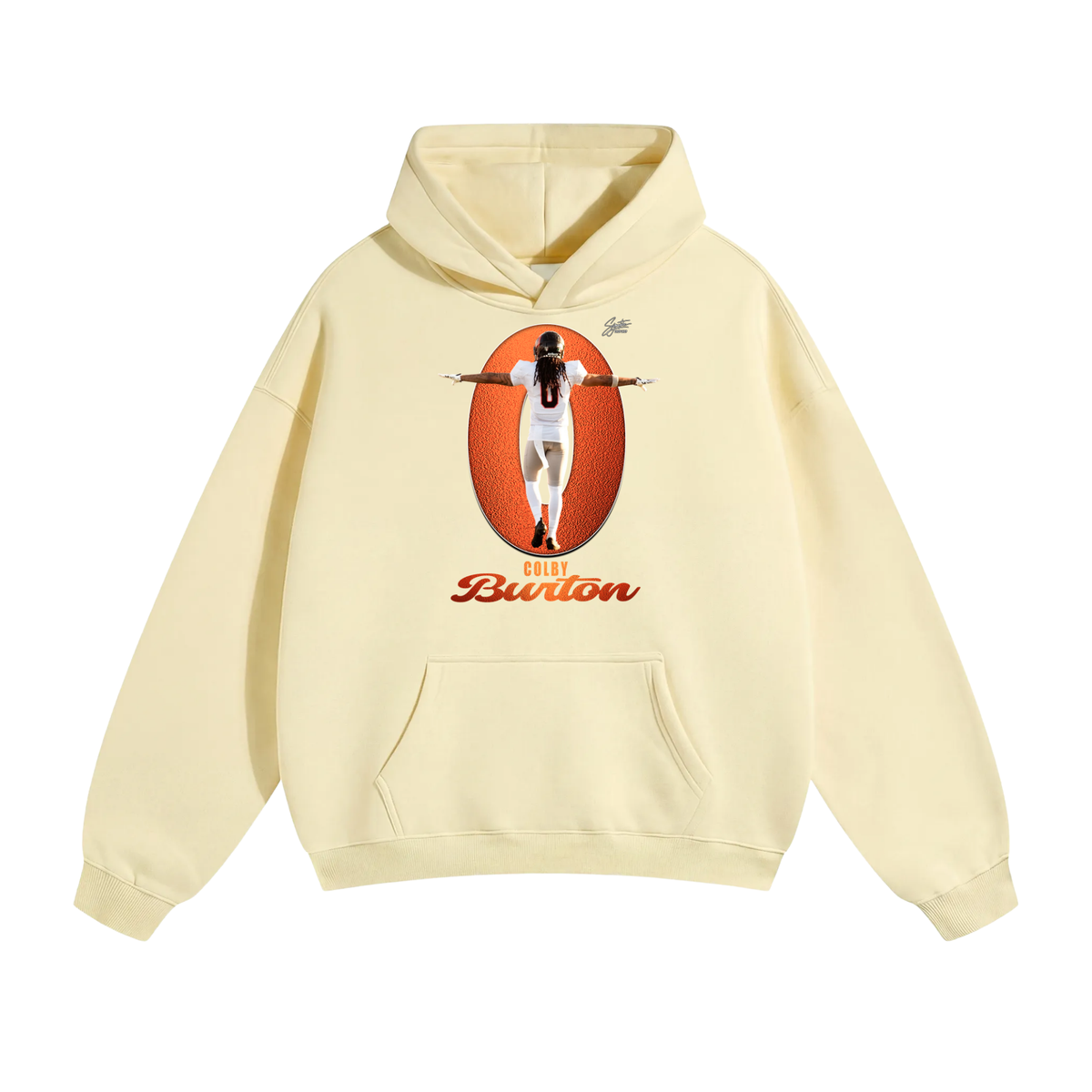 Colby Burton Oversize Fleeced Hoodie