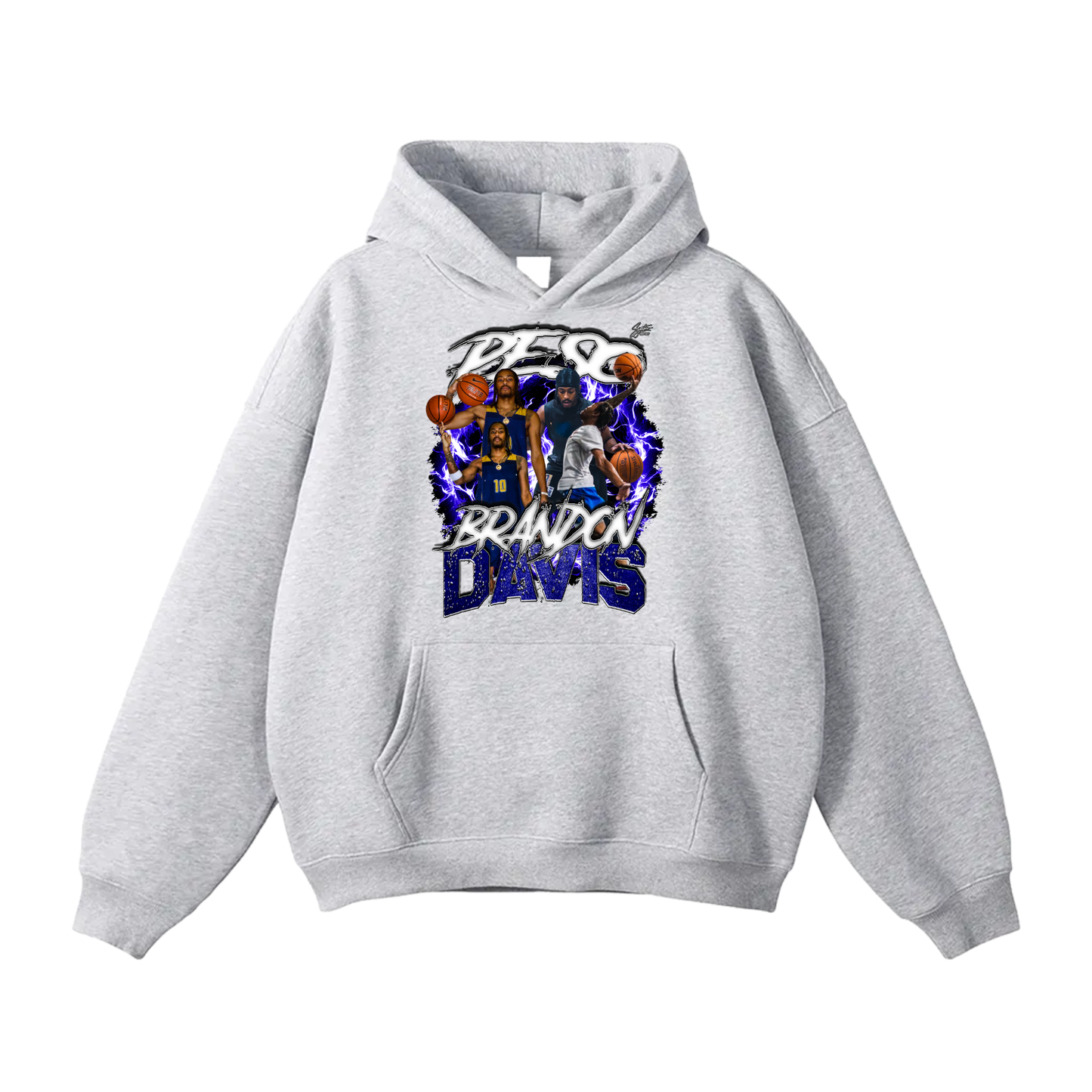 Brandon Davis Oversize Fleeced Hoodie