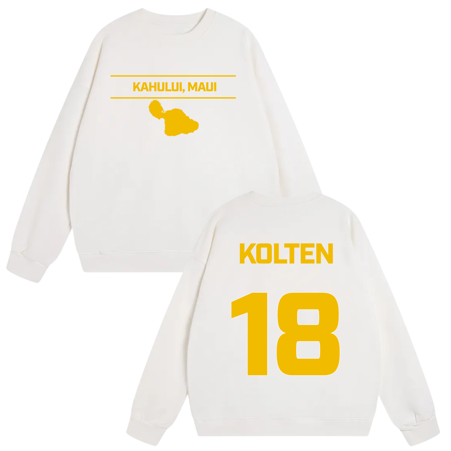 Kolten Waikiki-Caldeira Heavyweight Crewneck Sweatshirt