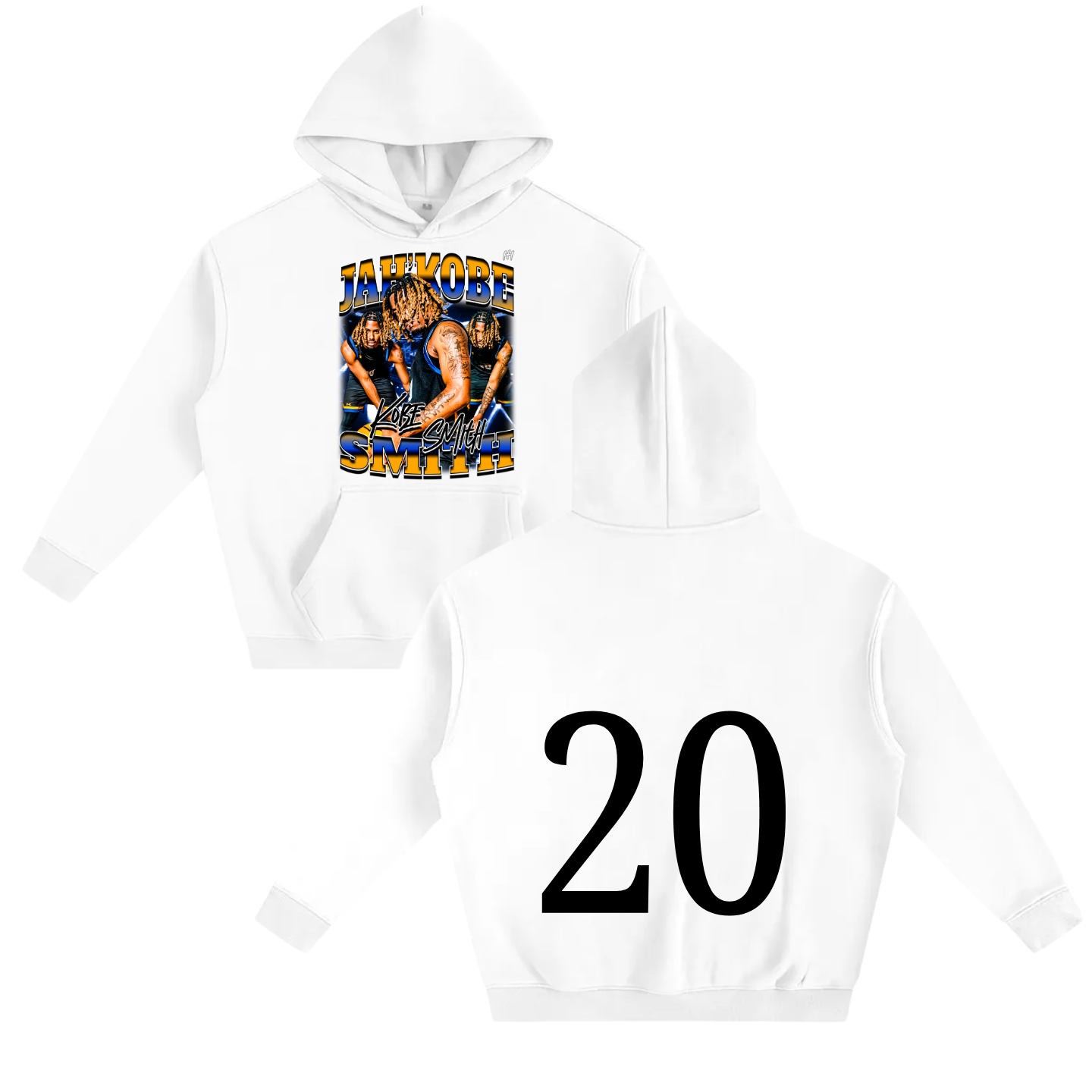 Jah’Kobe Smith Oversize Fleeced Hoodie