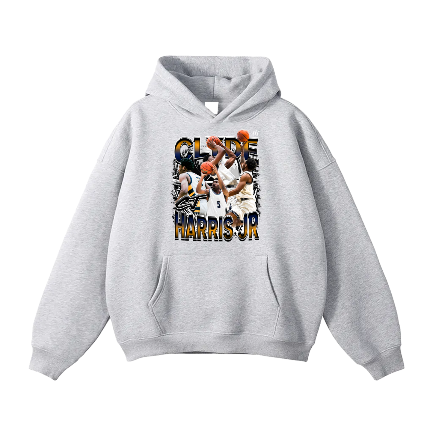 Clyde Harris Jr Oversize Fleeced Hoodie