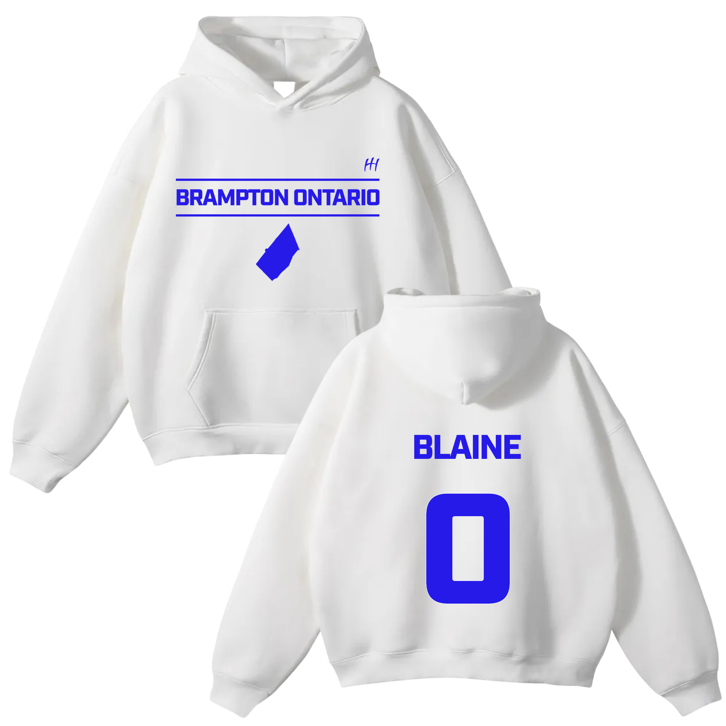 Blaine McCreath Jr Oversize Fleeced Hoodie