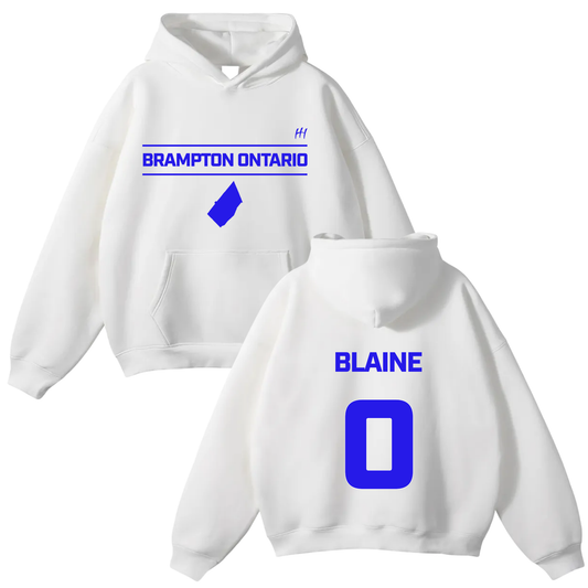 Blaine McCreath Jr Oversize Fleeced Hoodie