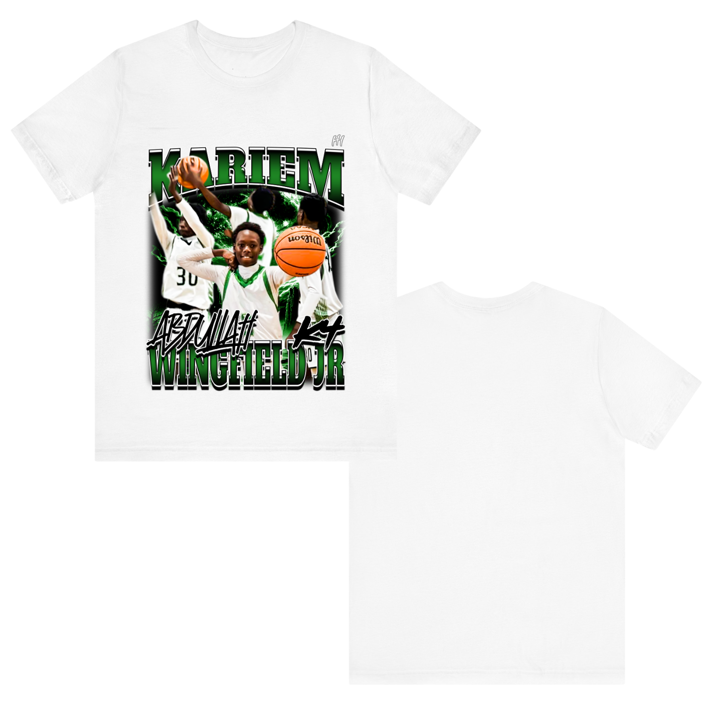 Kariem Abdullah Wingfield jr T-shirt
