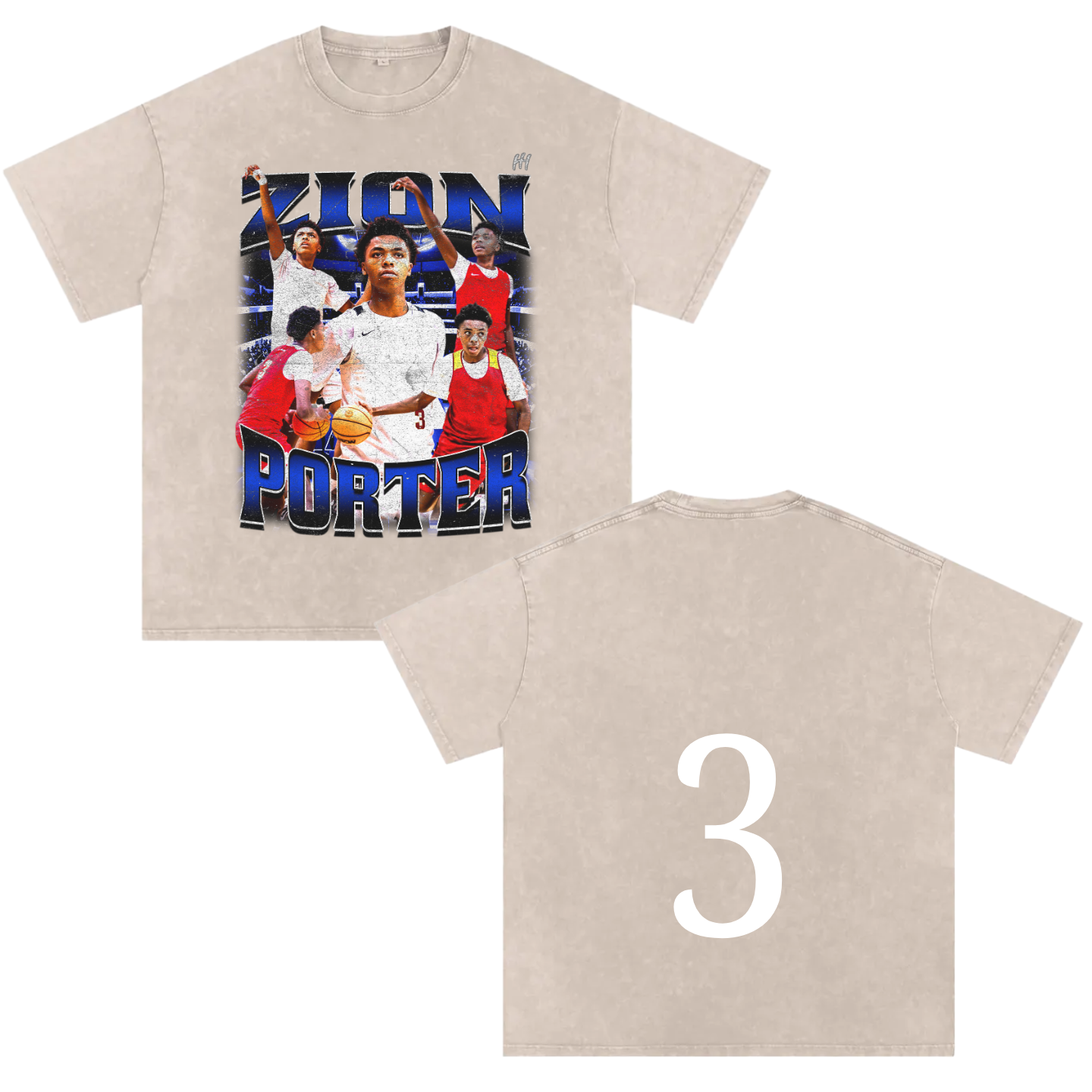 Zion Porter Heavyweight Oversized T-shirt