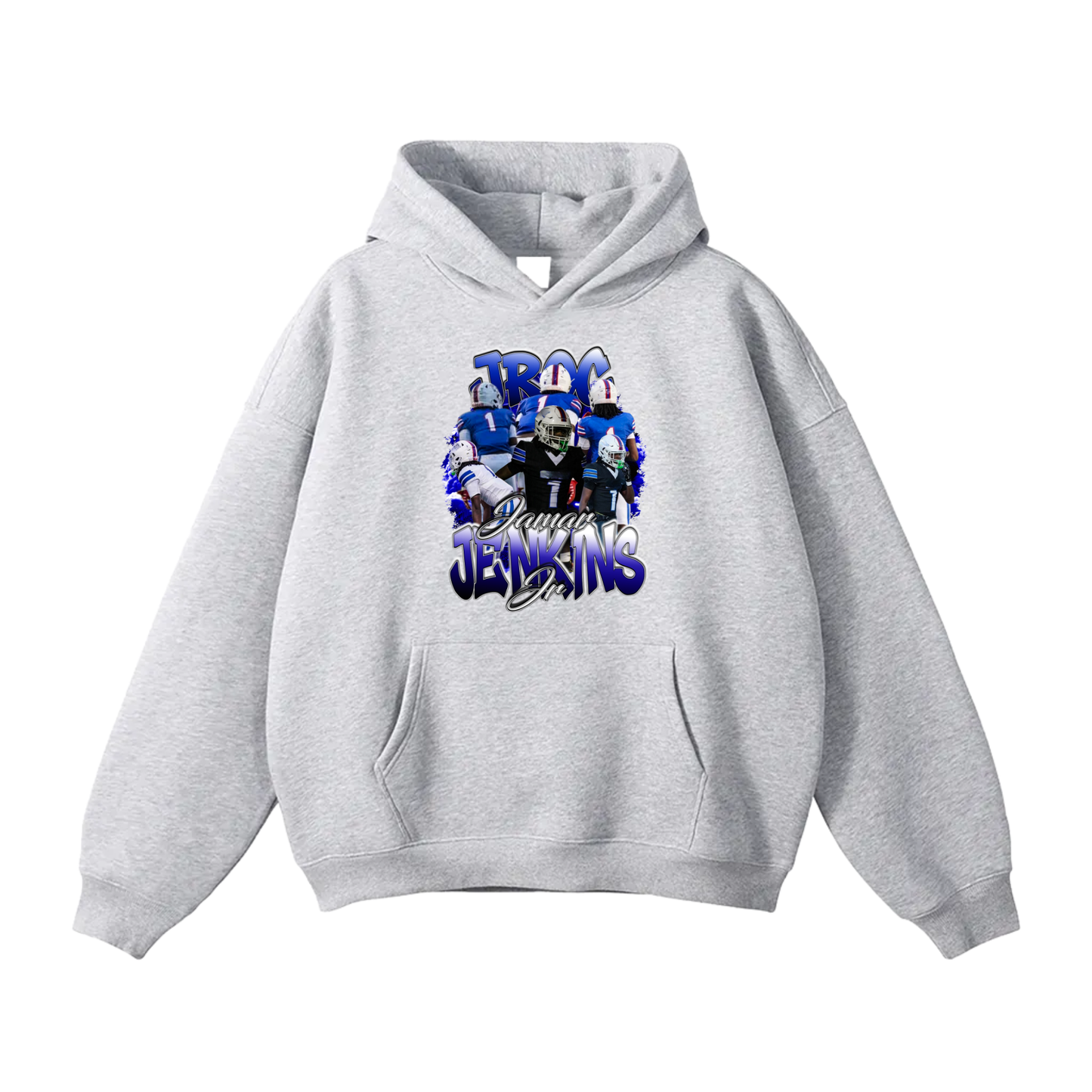 Jamar Jenkins Jr Oversize Fleeced Hoodie