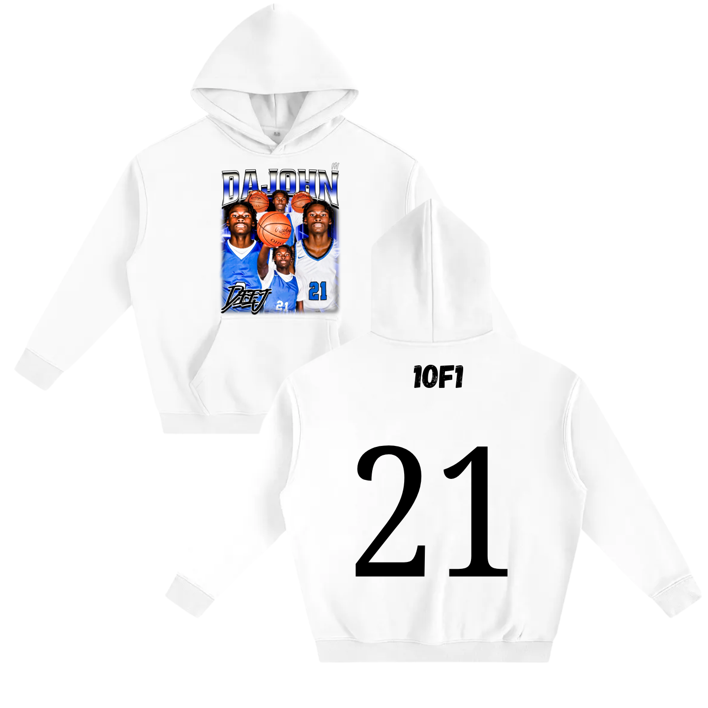 Dajohn Oversize Fleeced Hoodie