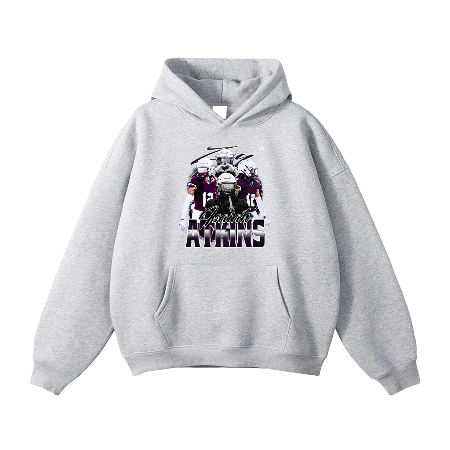 Isaiah Atkins Oversize Fleeced Hoodie