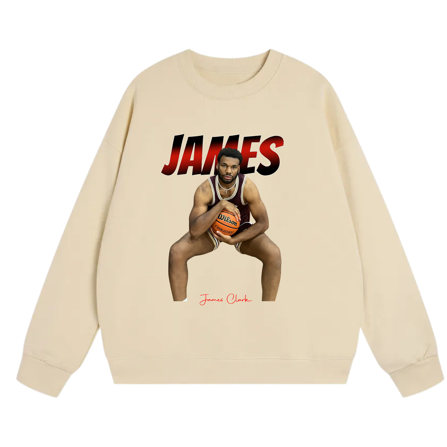 James Clark Heavyweight Crewneck Sweatshirt