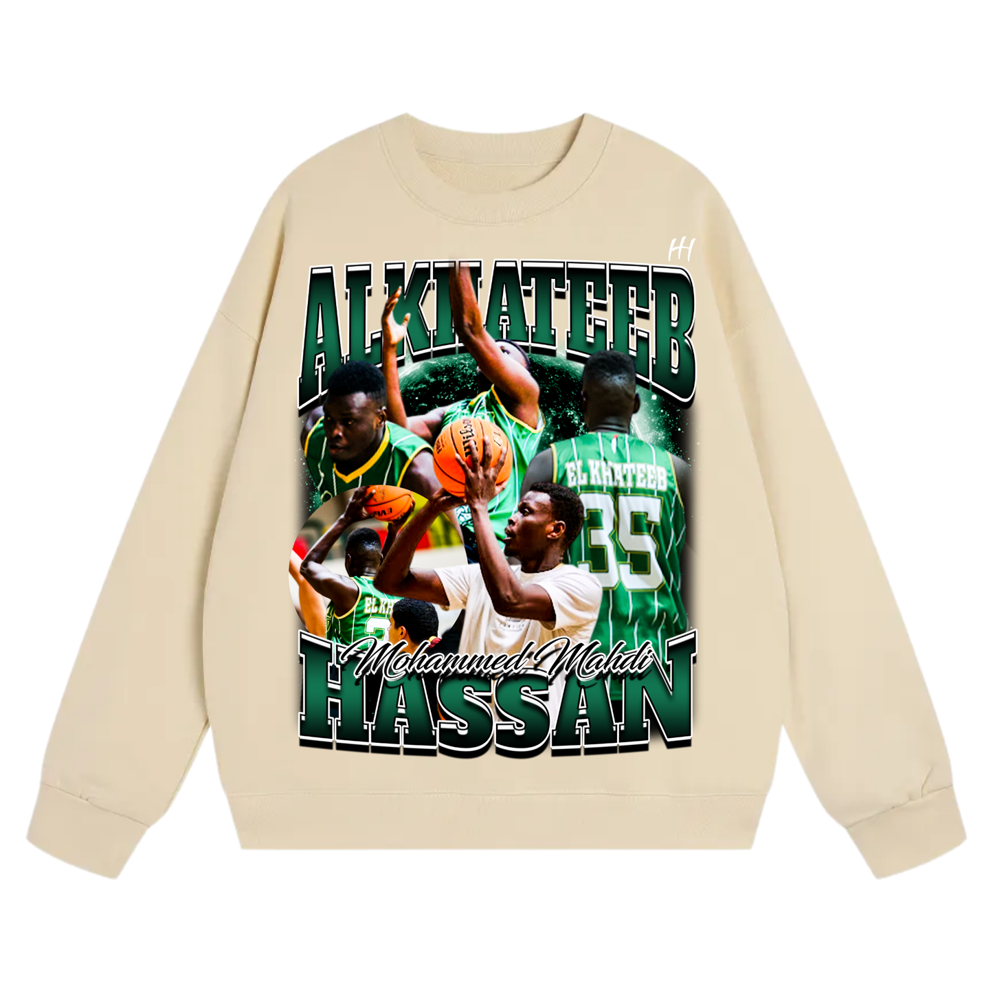 Alkhateeb Mohammed Mahdi Hassan Heavyweight Crewneck Sweatshirt