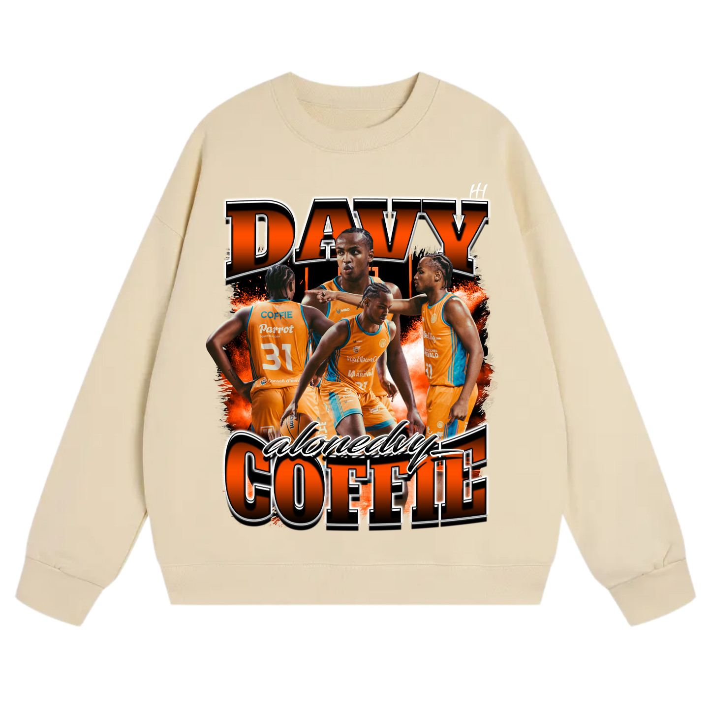 Davy Coffie Heavyweight Crewneck Sweatshirt
