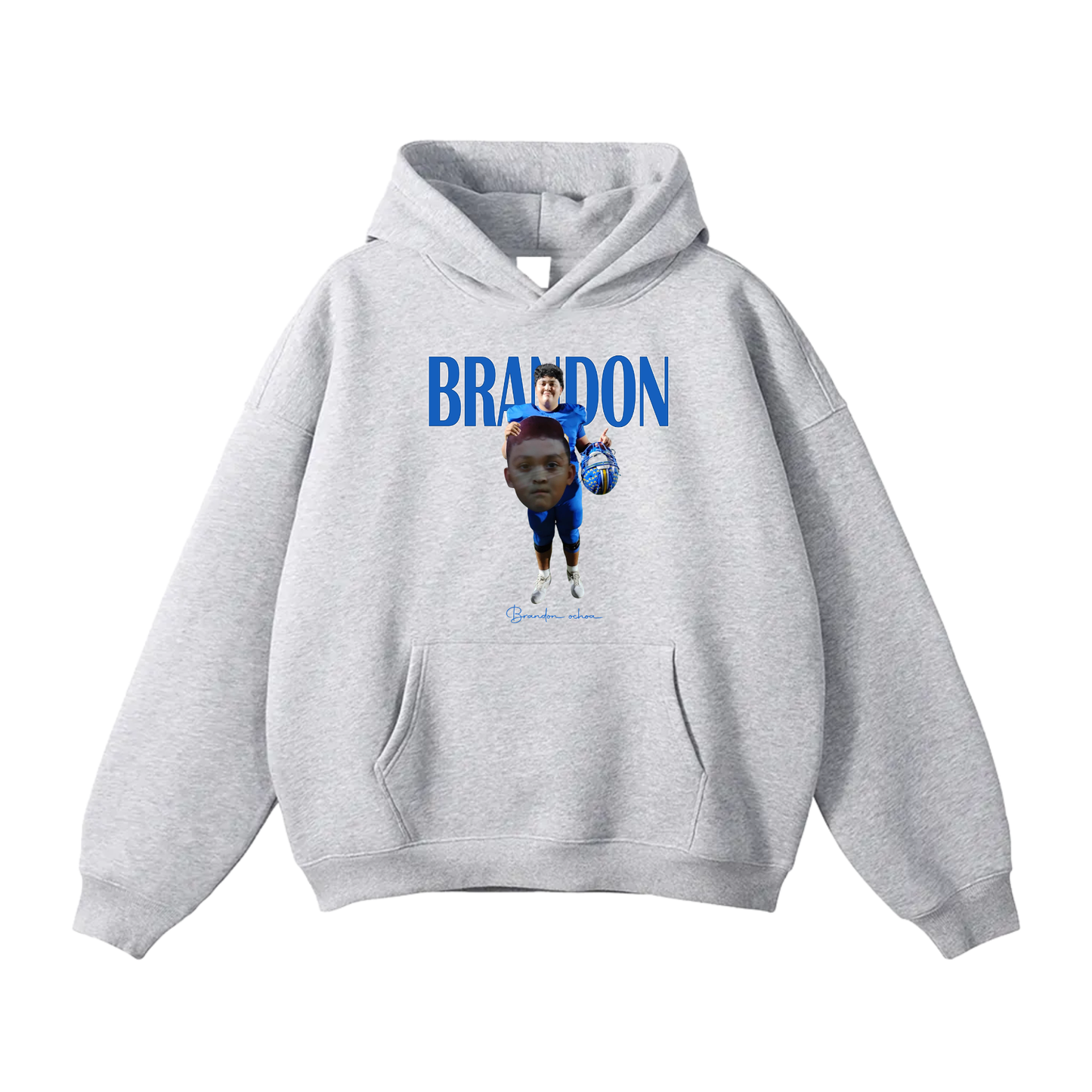 Brandon Ochoa Oversize Fleeced Hoodie