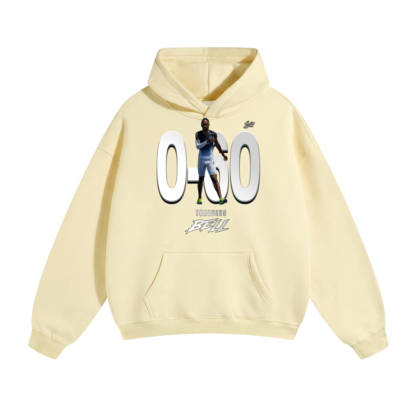 Thaddeus Bell Oversize Fleeced Hoodie