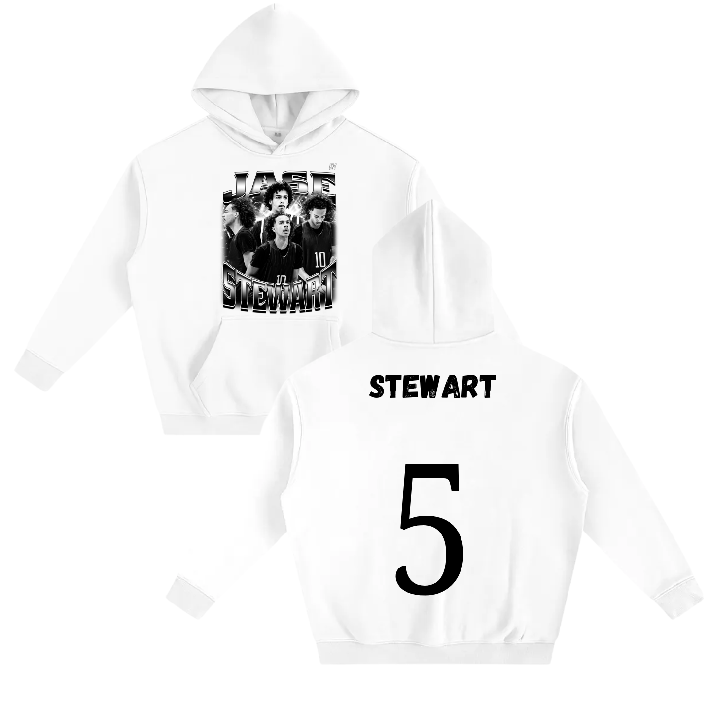 Jase Stewart Oversize Fleeced Hoodie