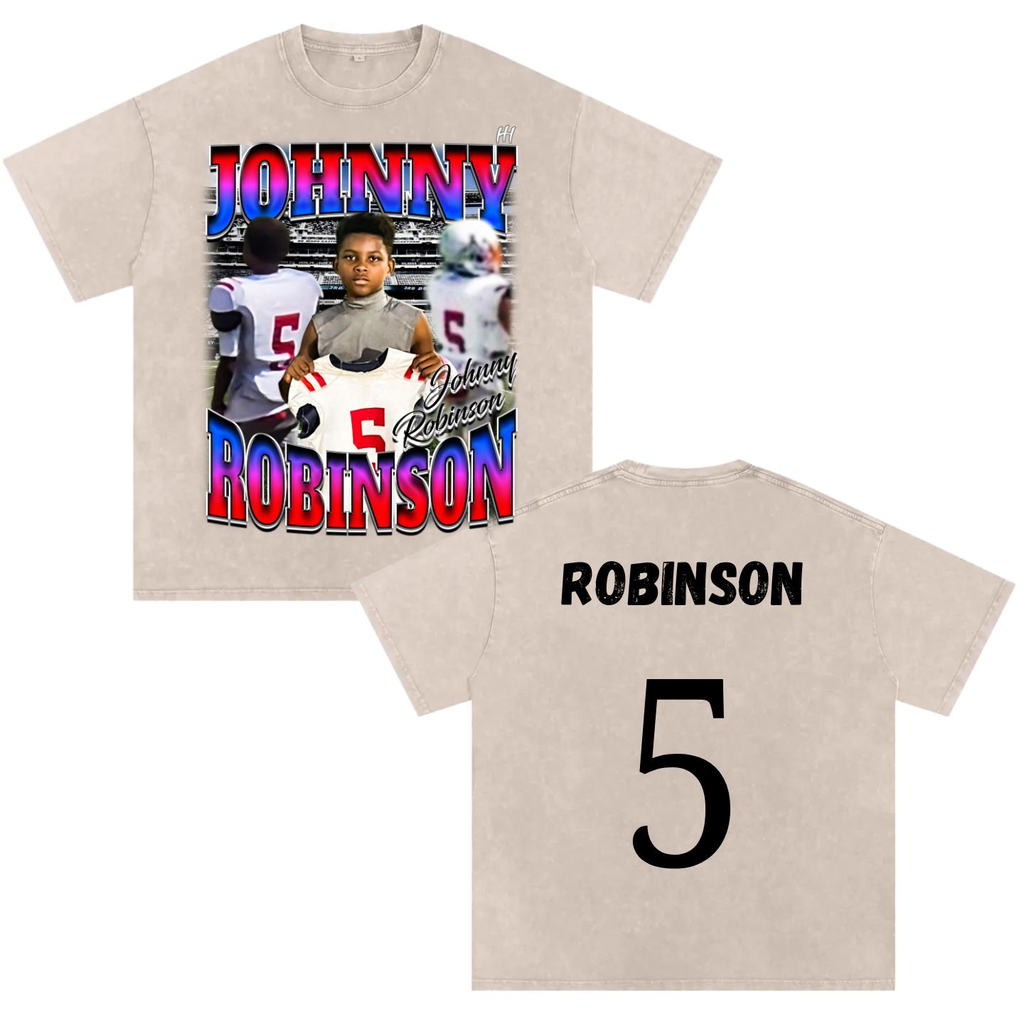 Johnnyy Robinson Heavyweight Oversized T-shirt