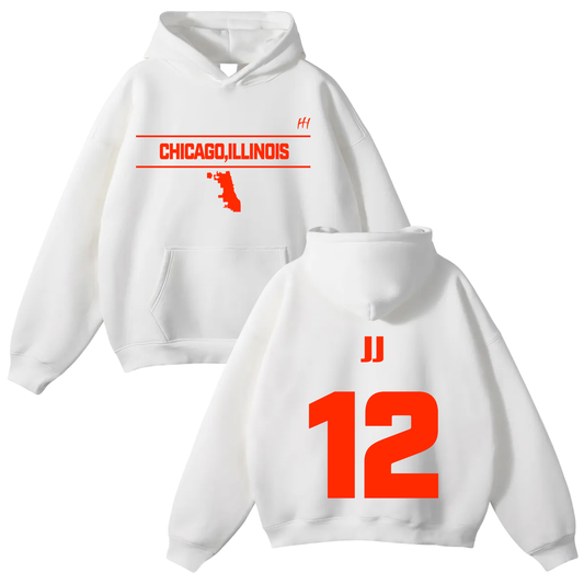Jeremiah Martin Oversize Fleeced Hoodie