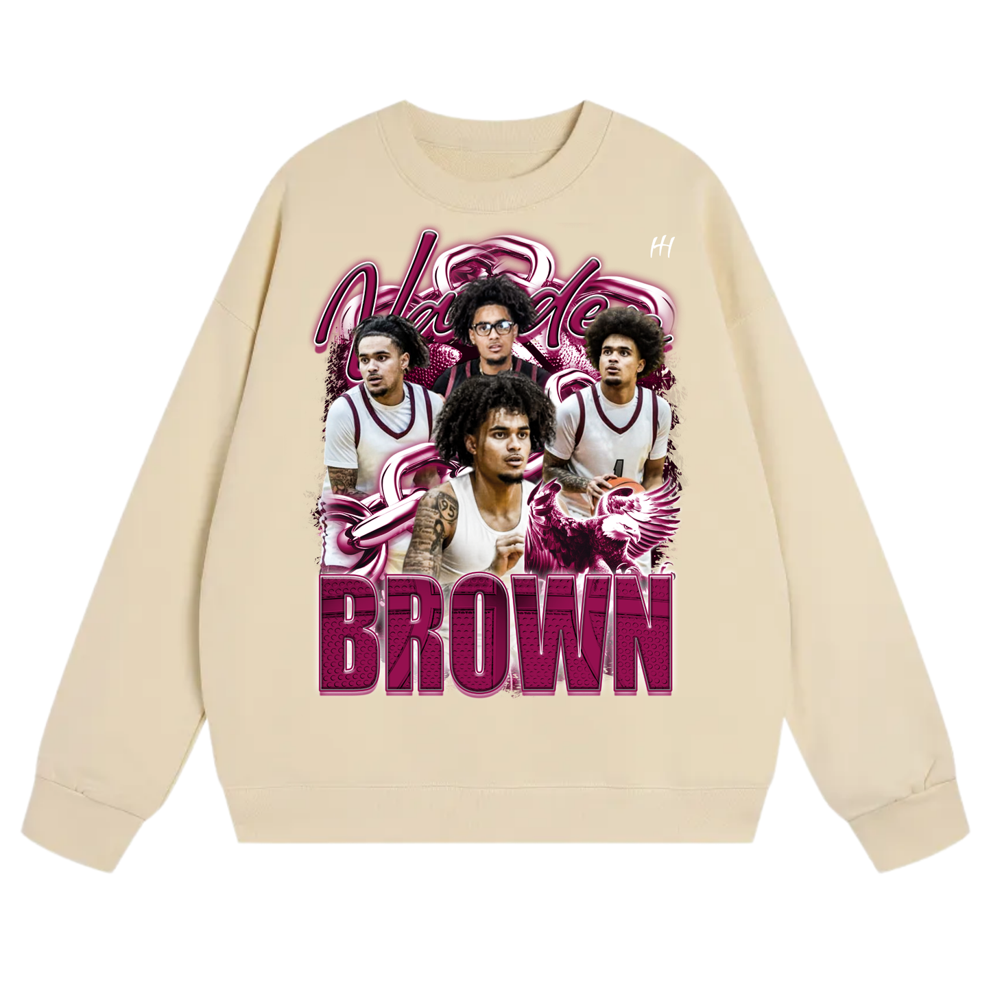 Vander Brown Heavyweight Crewneck Sweatshirt