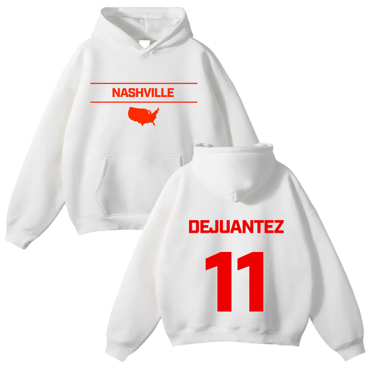 Dejuantez Brooks Oversize Fleeced Hoodie