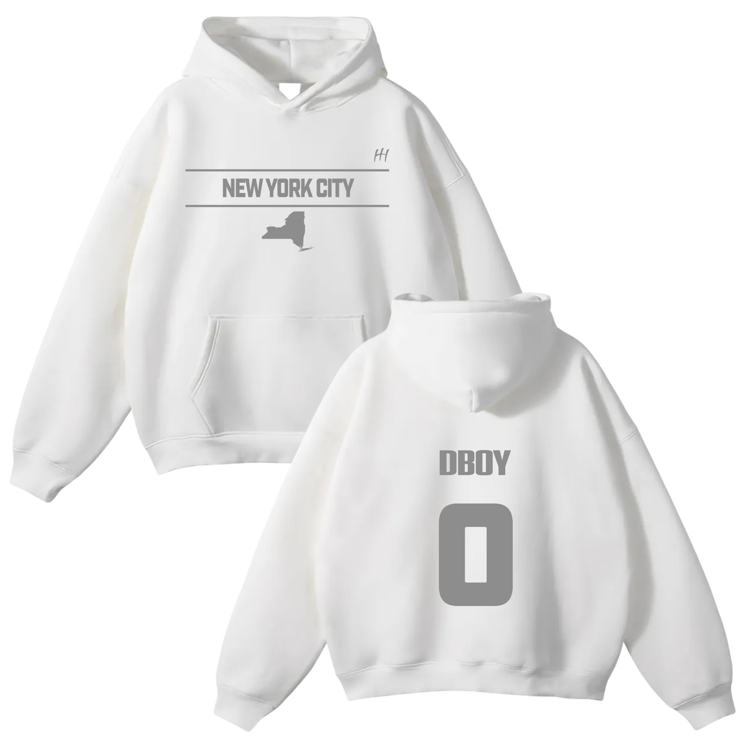Daniel Chauvin Oversize Fleeced Hoodie