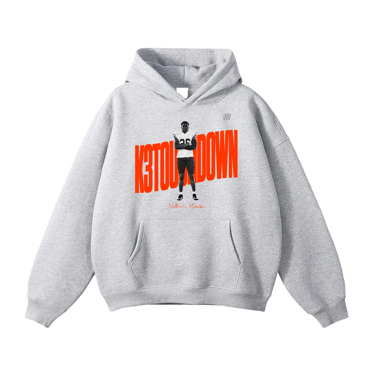 Nathan Mukeba Oversize Fleeced Hoodie