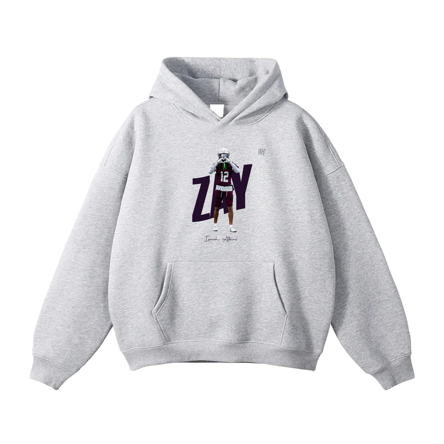 Isaiah Atkins Oversize Fleeced Hoodie