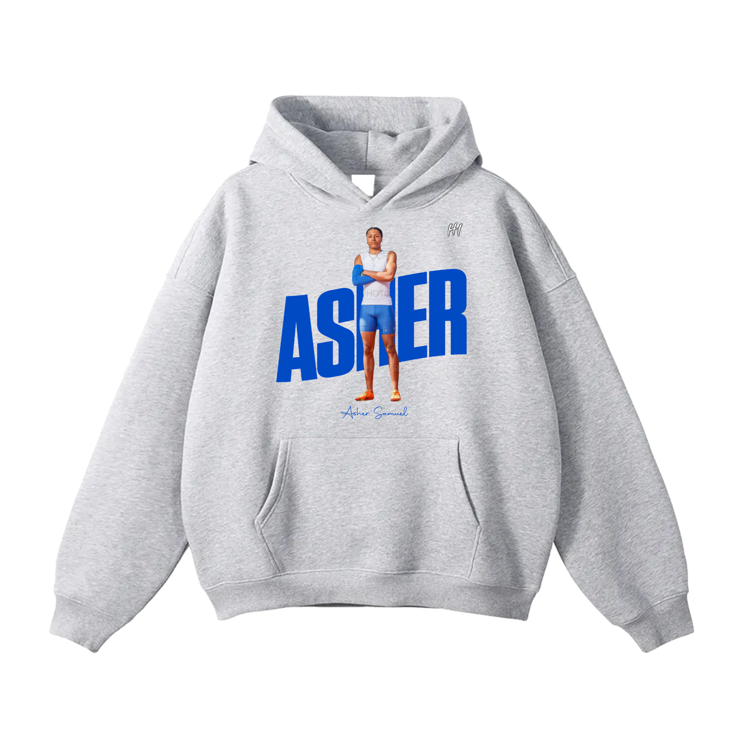 Asher Samuel Oversize Fleeced Hoodie