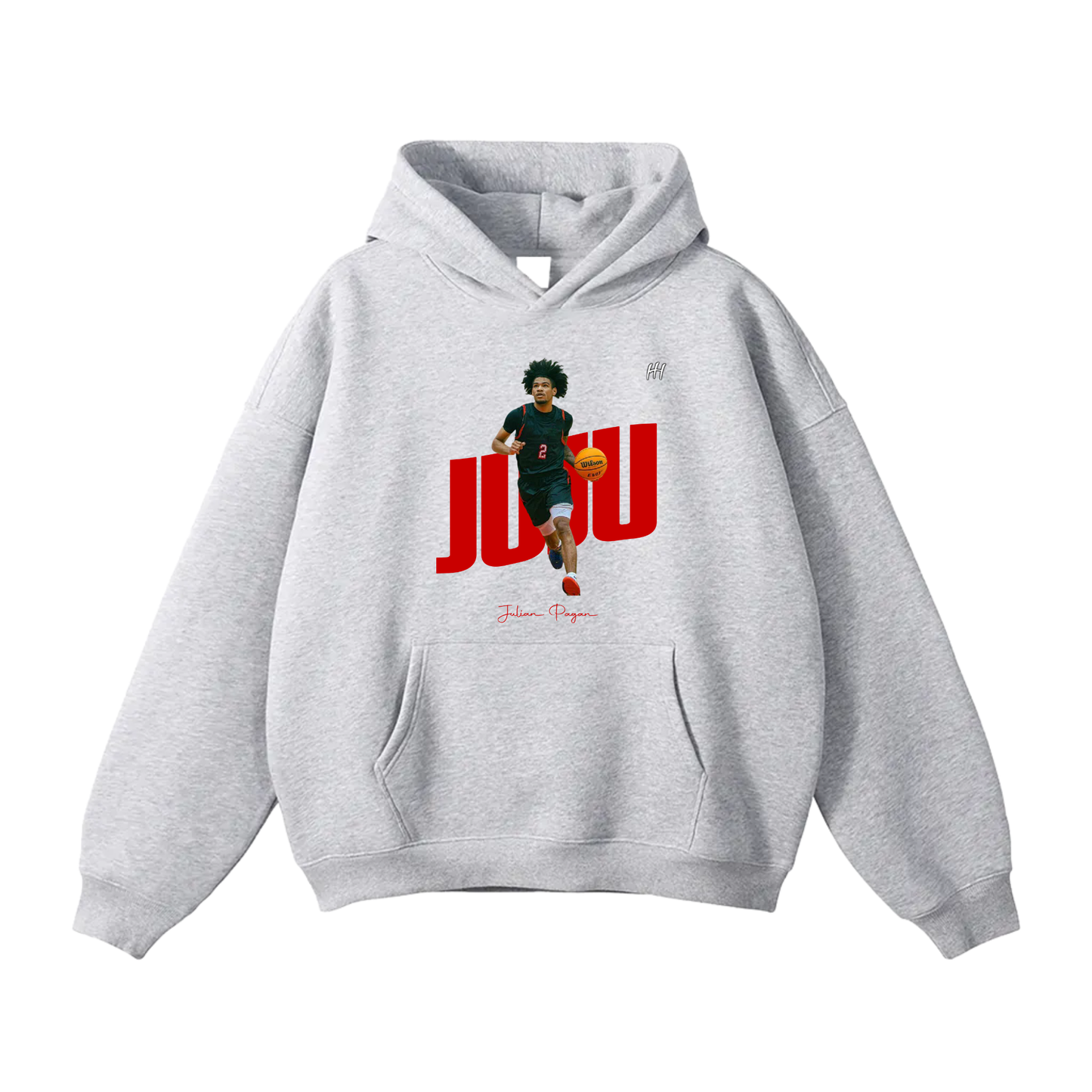 Julian Pagan Oversize Fleeced Hoodie