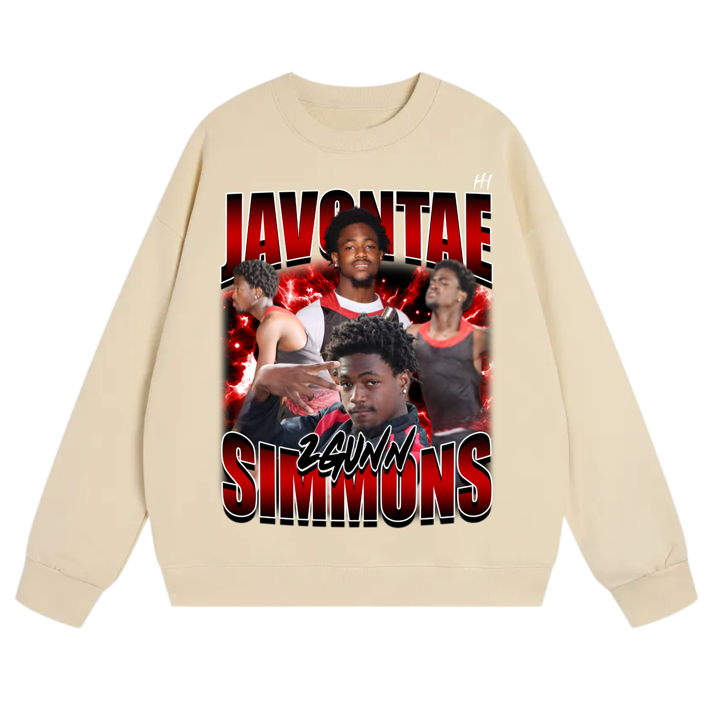 Javontae Simmons Heavyweight Crewneck Sweatshirt